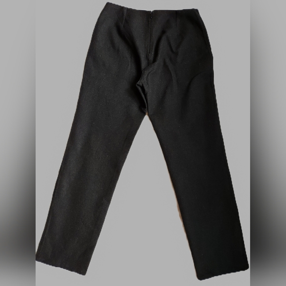 Ralph Lauren Purple Label Fine Tailored Black Trousers - Picture 4 of 8